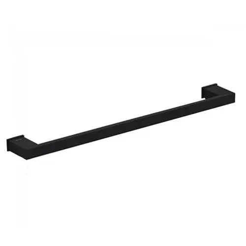 Handdoekhouder Cube zwart 500mm Gereduceerde Prijs