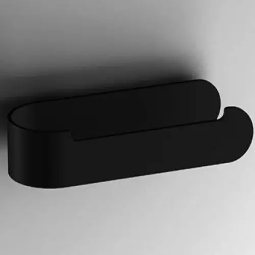 Veilige Betaling Toiletrolhouder S5 mat zwart