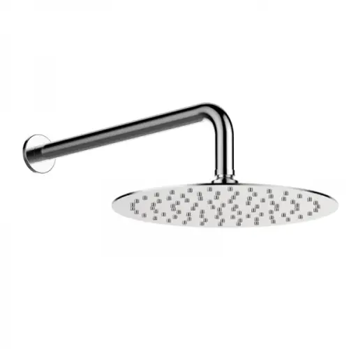 Snelle Levering Hoofddouche 酶20cm gepolijst RVS inclusief muurarm