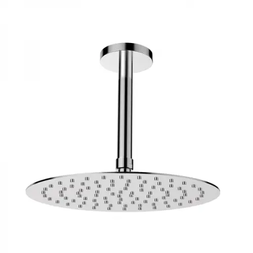 Gecertificeerd Hoofddouche 酶20cm gepolijst RVS inclusief plafondaansluiting