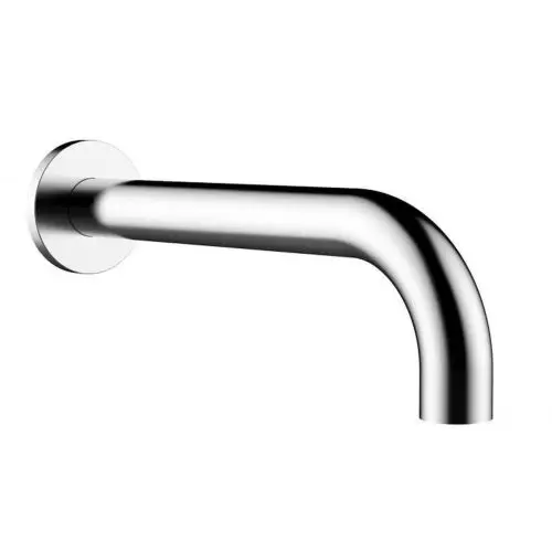 Seizoensaanbieding Design bad uitloop Tube 23cm chroom