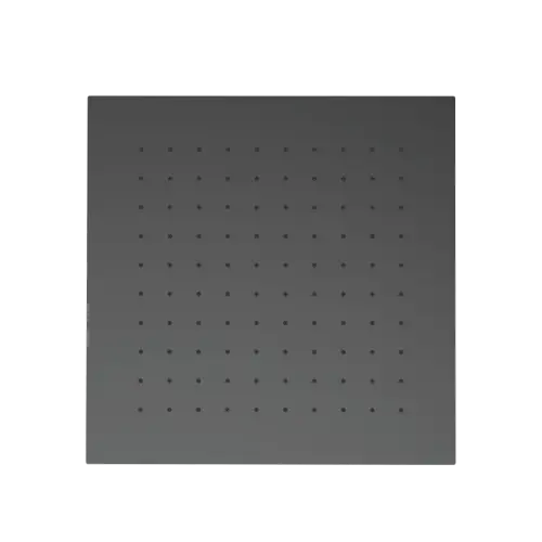 Premium Inbouw regendouche voor plafond Eos vierkant 34x34cm gunmetal