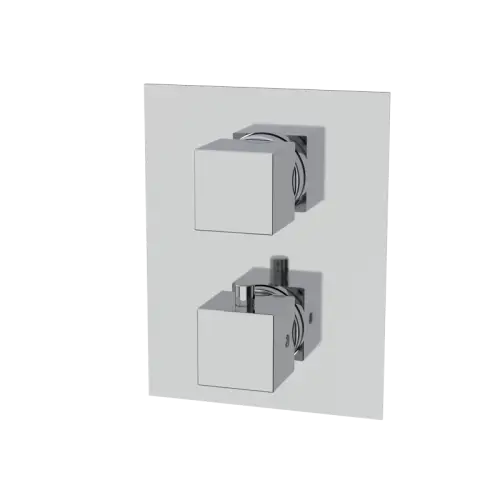 Lage Prijs Thermostatische inbouwkraan Kala met omstelregeling 1-, 2- of 3-wegs Chroom