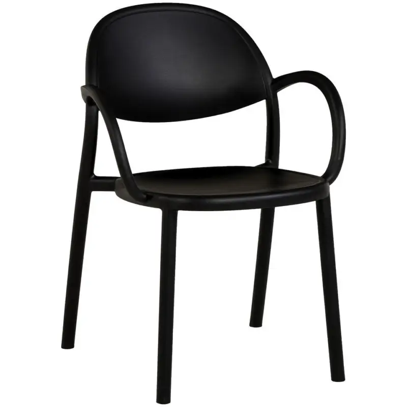 Tuinstoel Robbio Zwart Flitsaanbieding