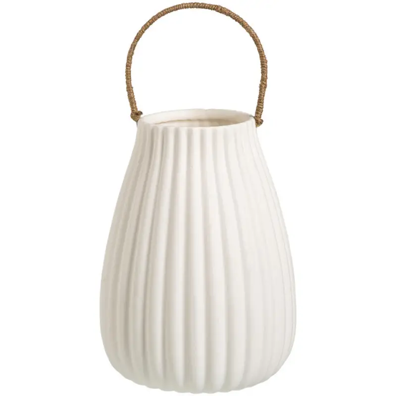 Lantaarn Varago Off-White - 25cm 25 cm Koopje