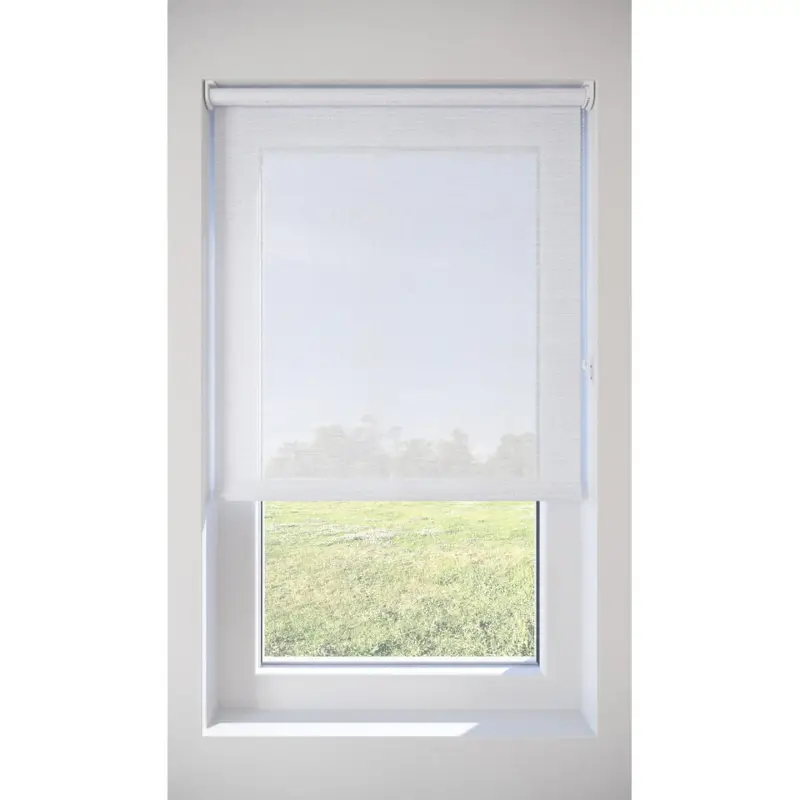 Rolgordijn Lily Wit Transparant Speciale Aanbieding