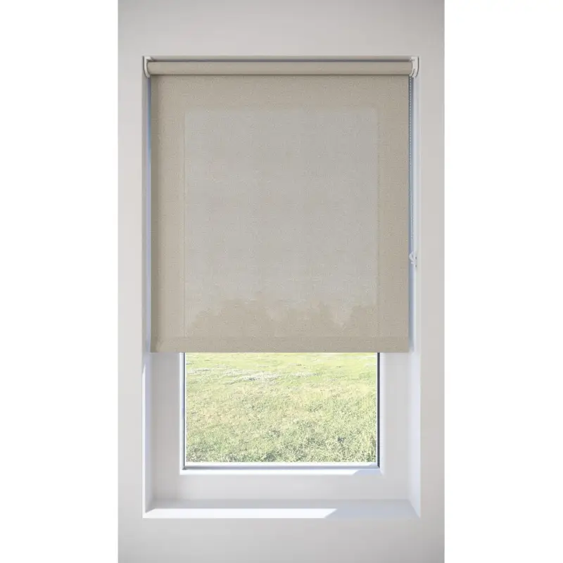Rolgordijn Mia Beige Lichtdoorlatend Voordeelprijs