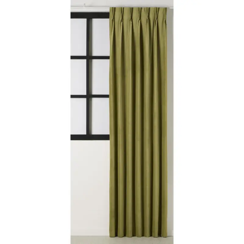 Gordijn Velours Lisa Groen Weekendaanbieding