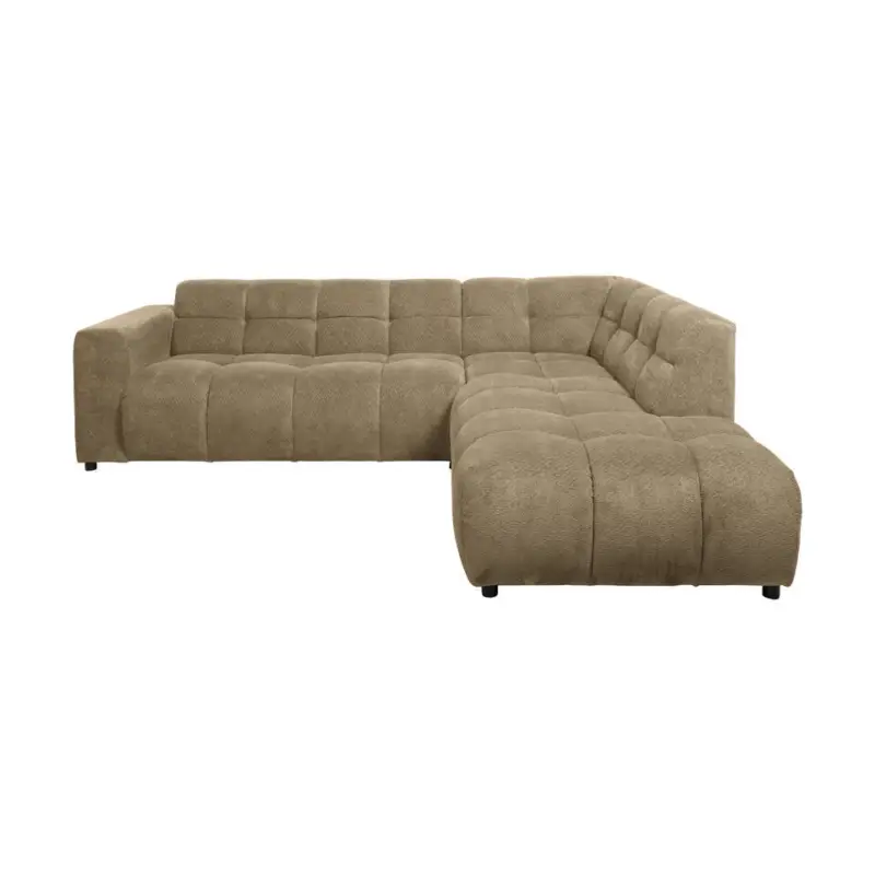 Weekendaanbieding Hoekbank Regalo Rechts Taupe