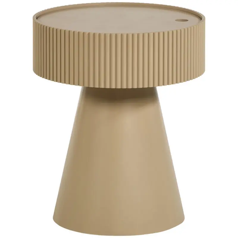 Lage Kosten Bijzettafel Rima Beige 酶 38x46 cm