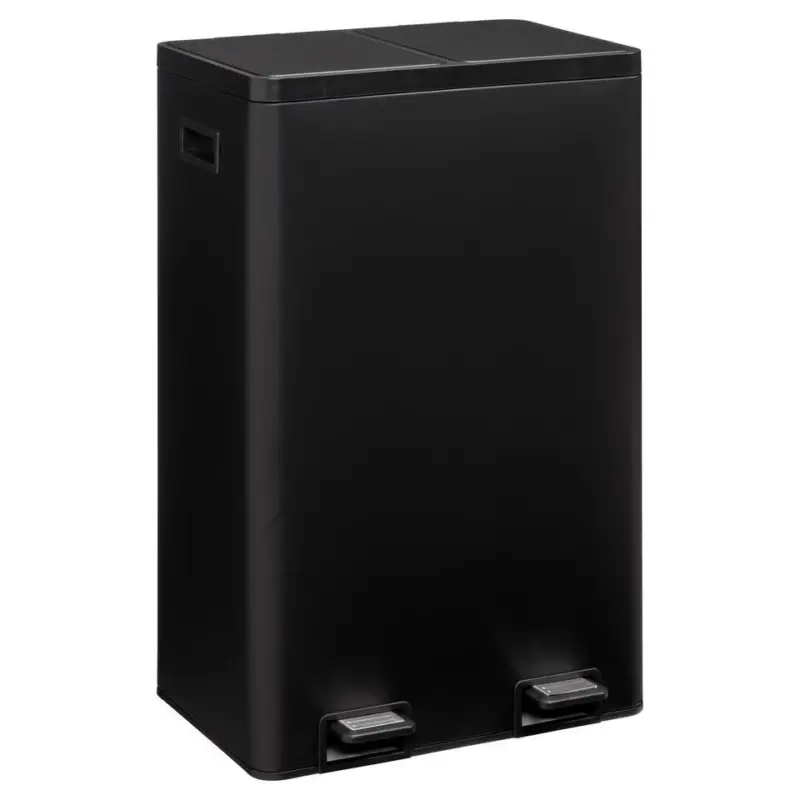 Pedaalemmer Duo 60 Liter Zwart Bestseller