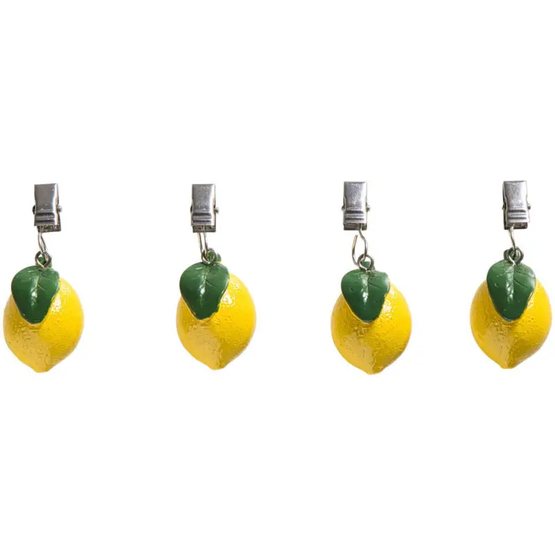 Exclusieve Aanbieding Tafelkleedgewichtjes Citroen - 4 Stuks