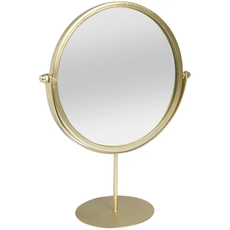Beperkt Aanbod Make-Up Spiegel Op Voet Goud