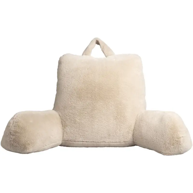 Leunkussen Fur Taupe - 45x70 Cm Express Levering