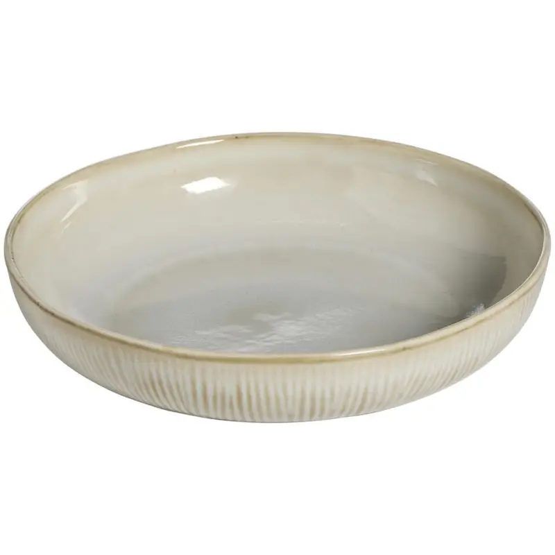 Beperkte Voorraad Pastabord Ivy Wit - 鈱€21,5cm