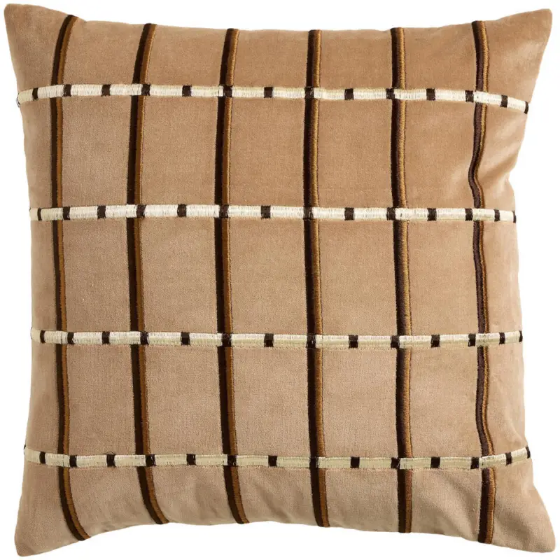 Kussen Quinto Taupe 45x45 cm Laatste Kans