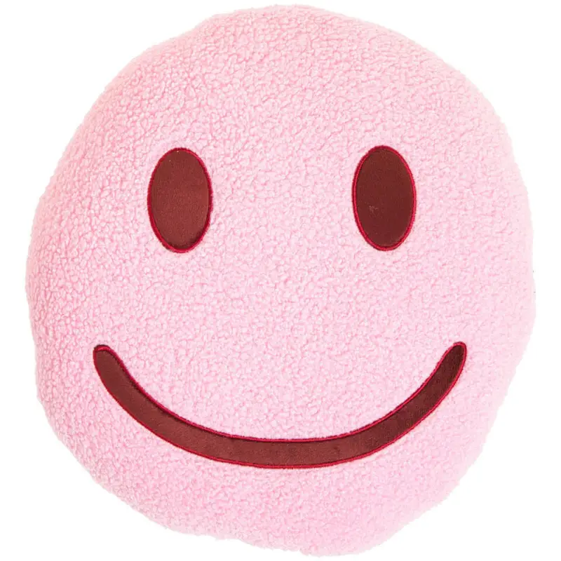 Kussen Smiley Lichtroze Ø35 cm 酶 35 cm Populair