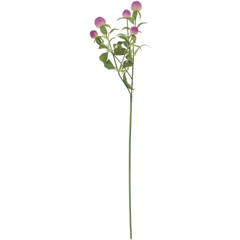 Kunstbloem Gomphrena Paars Voordeelprijs