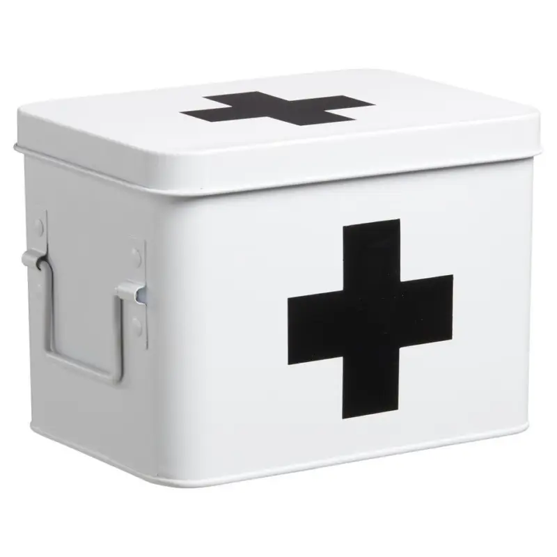 Medicijnbox Wit 22x15 Cm Alleen Vandaag