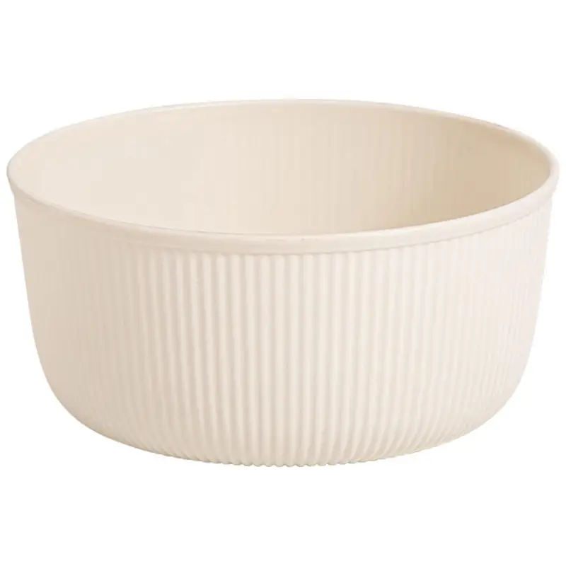Schaal Ribbel Off-White Koop Online