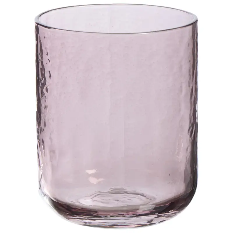 Waterglas Hammered Paars 370ml Beperkt Aanbod