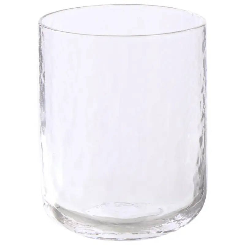 Bestseller Waterglas Hammered Transparant 370ml
