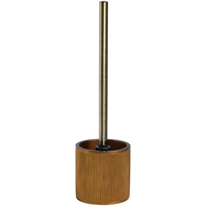 Toiletborstelhouder Goud Ribbel Exclusieve Aanbieding