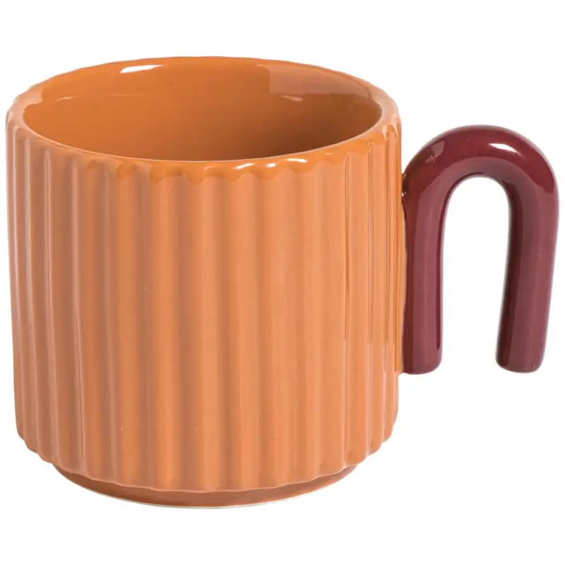 Tijdelijk Beschikbaar Mok Met Oor Lola Rood/Oranje 360ml
