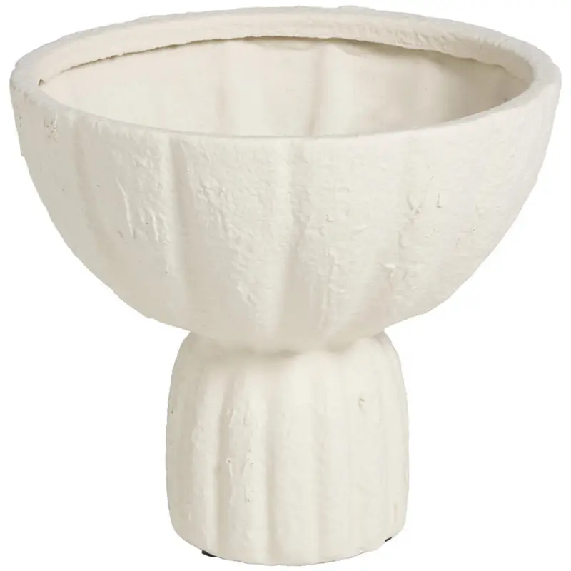 Decoratie Schaal Op Voet Malo Off-White Express Levering