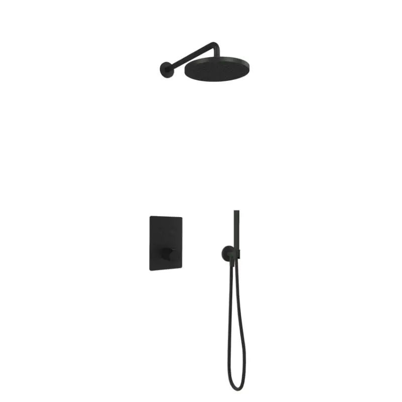 Uitverkoop IBS 2 pushbuttons Vierkant 30cm hoofddouche IBS23BL5