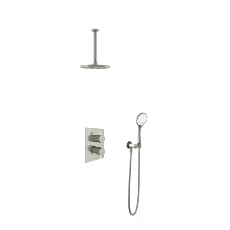 Gereduceerde Prijs IBS 2-weg-omstel 3s. handdouche 30cm plafondbuis IBS2AGN13