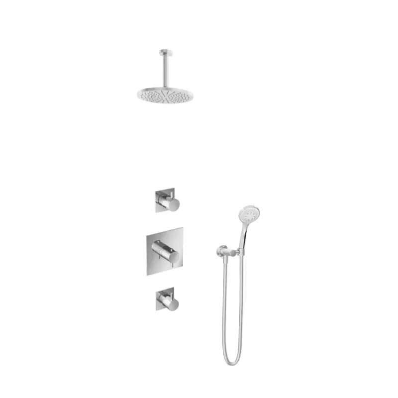 Beste Prijs IBS 2 stopkranen 3s. handdouche 15cm plafondbuis IBS2CR12