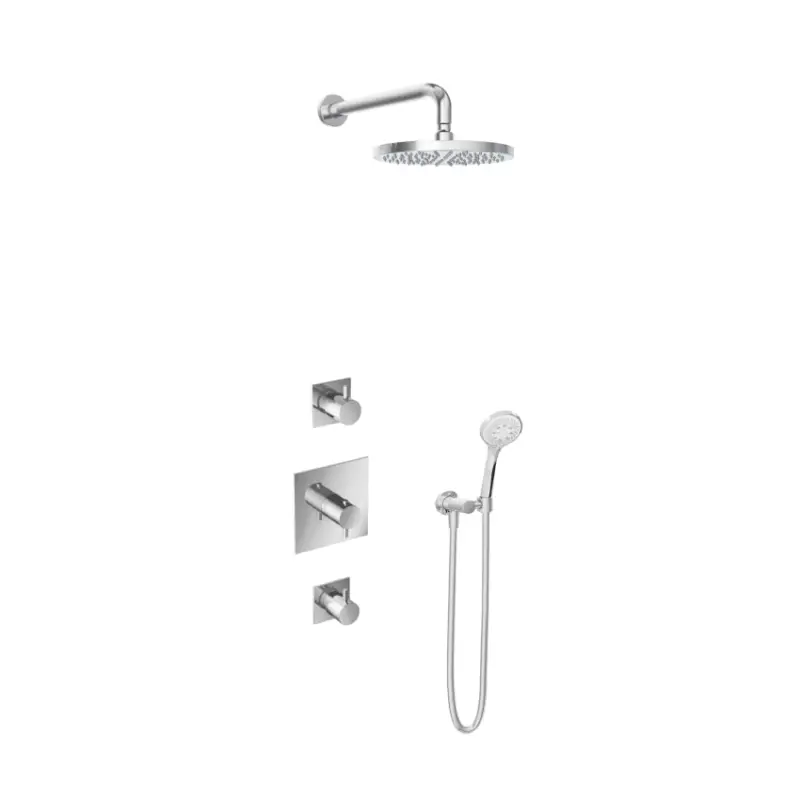 Uitverkoop IBS 2 stopkranen 3s. handdouche 25cm hoofddouche IBS2CR14