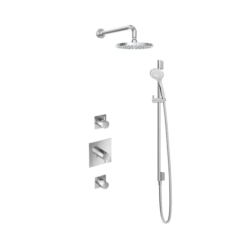 Flitsaanbieding IBS 2 stopkranen 3s. handdouche glijstang IBS2CR17