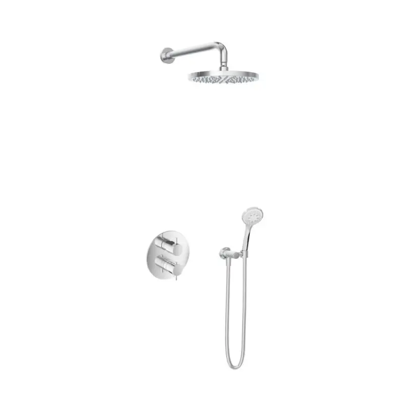 IBS 2-weg-omstel 3s. handdouche 25cm hoofddouche IBS2RACR14 Premium