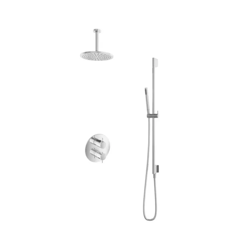 Koop Vandaag IBS 2-weg-omstel 15cm plafondbuis glijstang IBS2RACR27