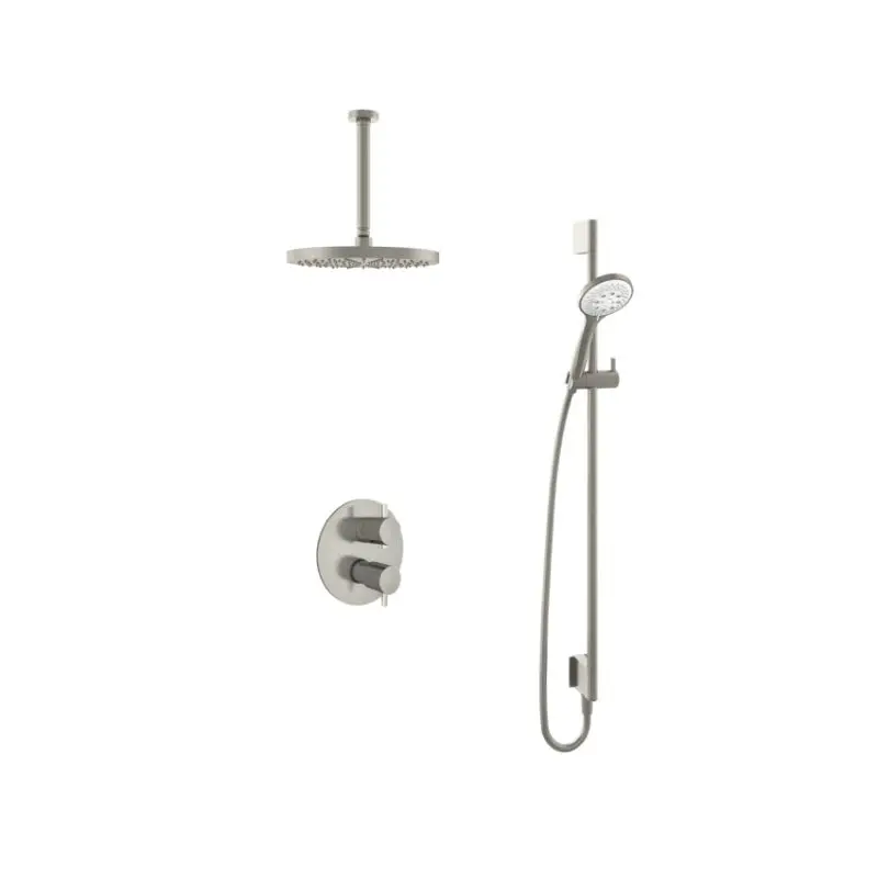 IBS 2-weg-omstel 3s. handdouche 30cm plafondb 30cm hoofddouche glijstang IBS2RAGN1357 Uitverkoop