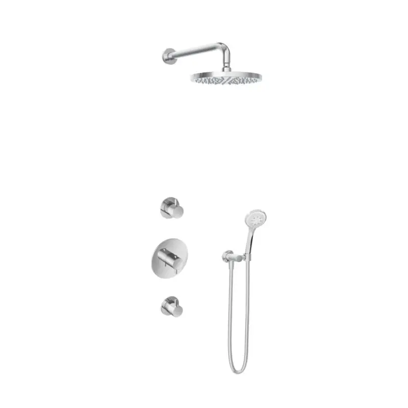 Superprijs IBS 2 stopkranen 3s. handdouche 25cm hoofddouche IBS2RCR14