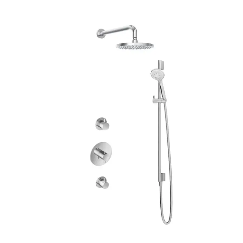 Betaalbaar IBS 2 stopkranen 3s. handdouche glijstang IBS2RCR17