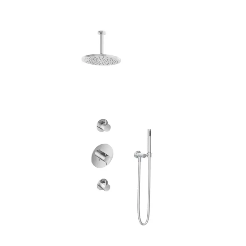 Snelle Levering IBS 2 stopkranen 15cm plafondbuis 25cm hoofddouche IBS2RCR24
