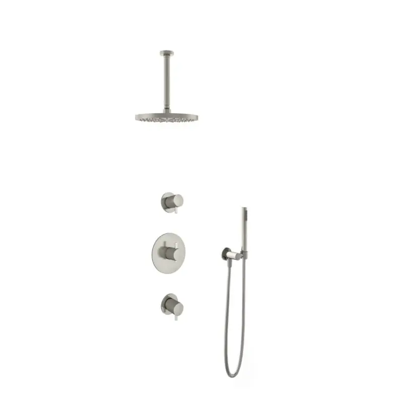 IBS 2 stopkranen 30cm plafondbuis 25cm hoofddouche IBS2RGN34 Op = Op