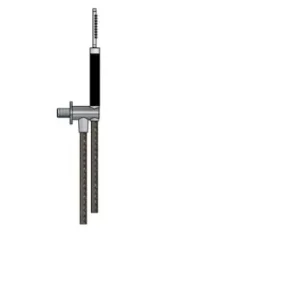 IBS 2-weg-omstel Handdouche 30cm hoofddouche (8mm) IBS30AIX16 Beste Prijs