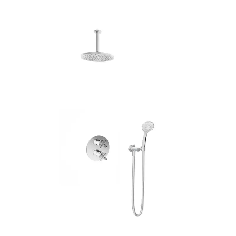 Lage Kosten IBS 2-weg-omstel 3s. handdouche 15cm plafondbuis IBS3ACR12