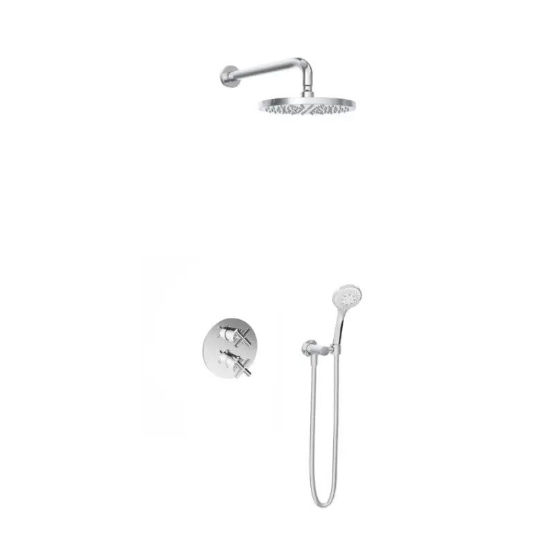 Weekendaanbieding IBS 2-weg-omstel 3s. handdouche 25cm hoofddouche IBS3ACR14