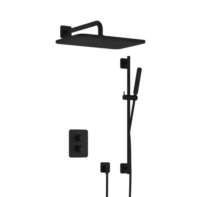 Favoriet Complete thermostatische douche InBouwSet Gal met 2-weg stop-omstel met GL106 en Glijstang IBS40ABL57