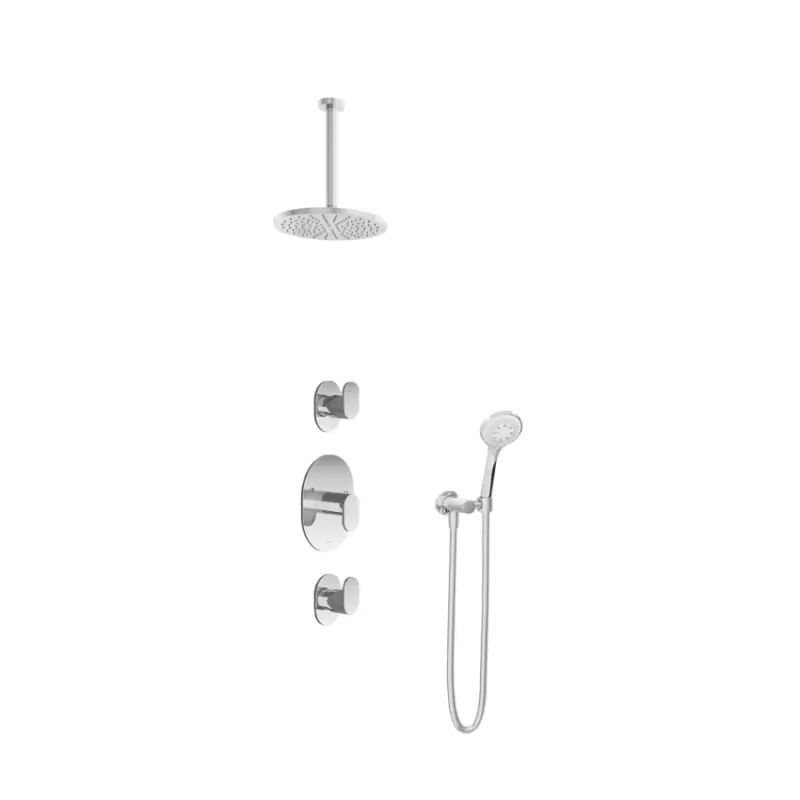 Meest Verkocht IBS 2 stopkranen 3s. handdouche 30cm plafondbuis IBS5CR13