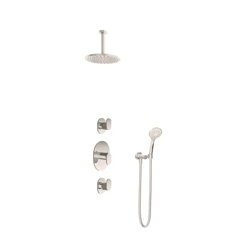 IBS 2 stopkranen 3s. handdouche 15cm plafondbuis IBS5GN12 Favoriet
