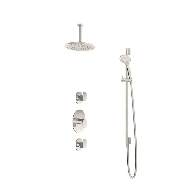 IBS 2 stopkr 3s. handdouche 15cm plafondb 25cm hoofddouche glijstang IBS5GN1247 Exclusieve Aanbieding