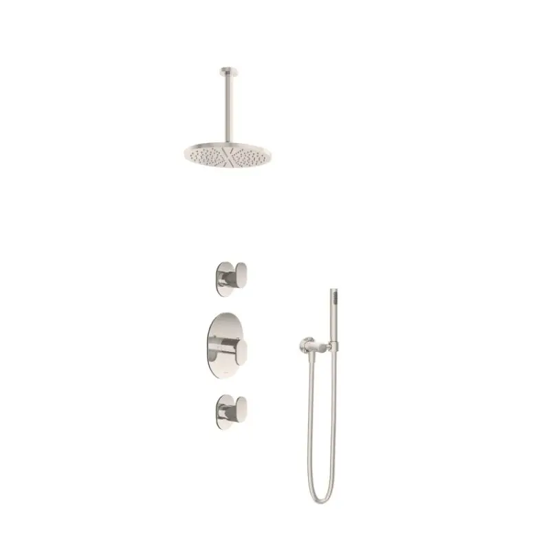 Beperkt Aanbod IBS 2 stopkranen 30cm plafondbuis 25cm hoofddouche IBS5GN34