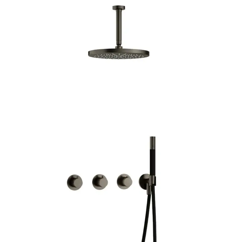 Gecertificeerd IBS CB7067 AI met 2 stopkranen met Plafondbuis 15 cm en M106 IBS70AI25